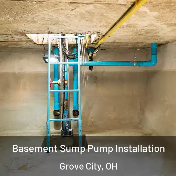  Basement Sump Pump Installation Grove City, OH